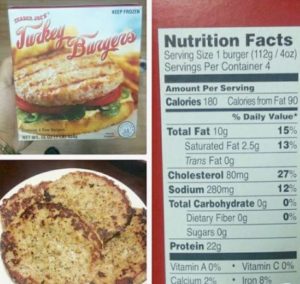 Trader Joe's turkey burgers are a great diet friendly food and a top Trader Joe's thing to buy