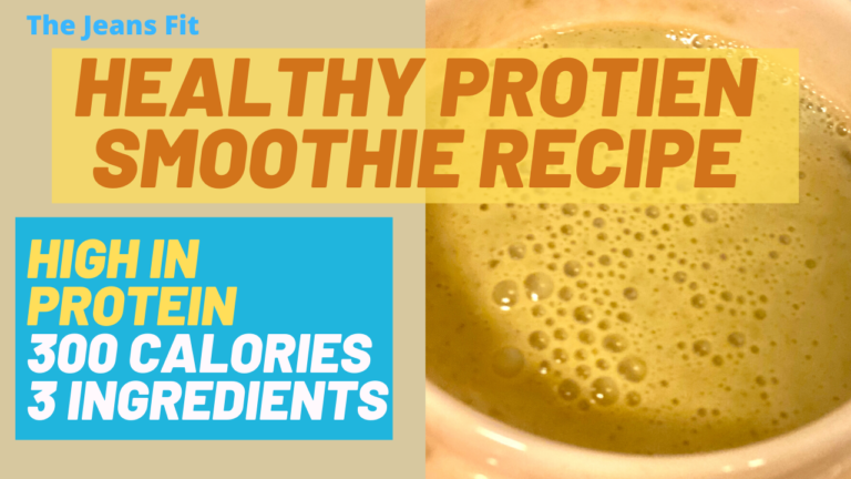 How to Make a Healthy, Protein, Coffee Smoothie with 3 Ingredients