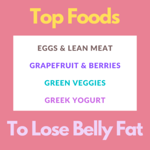 the best foods to target belly fat