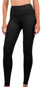 90 degree by reflex leggings with high, skinny waist for athletic women as an alternative and dupe to Lululemon