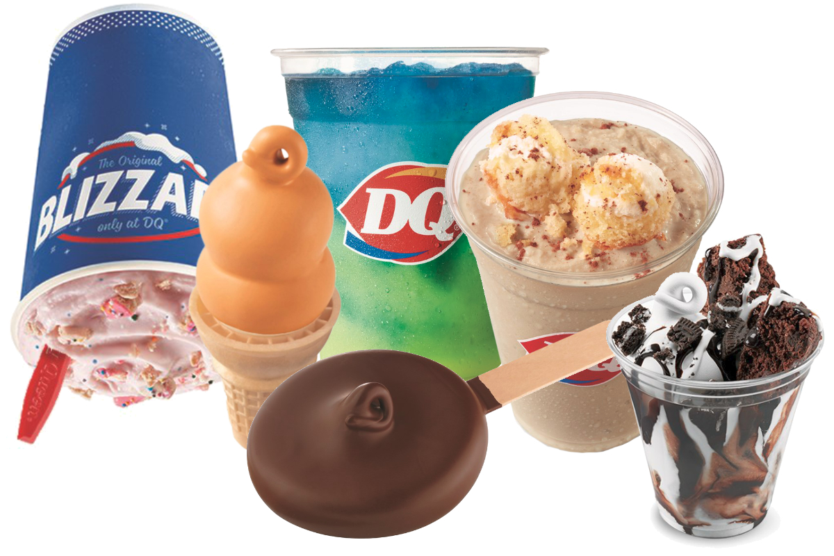lowest calorie desserts at Dairy Queen (DQ)