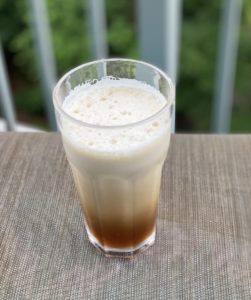 Iced Coffee Smoothie with Protein!