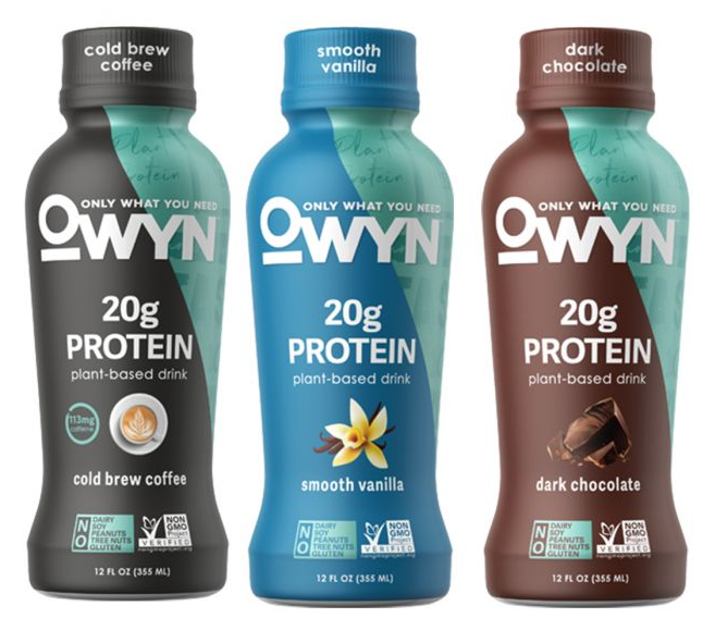 OWYN protein shake as one of the best vegan items to buy at Whole Foods and healthy, affordable foods from Whole foods that is recommended by Chrissy from The Jeans Fit