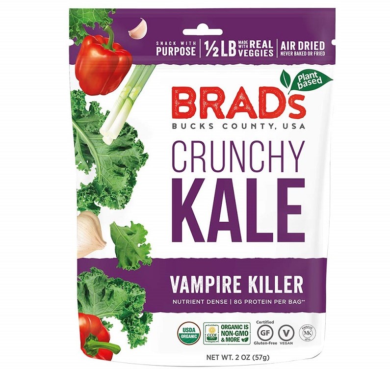 Brads Crunchy Kale Chips at Whole Foods