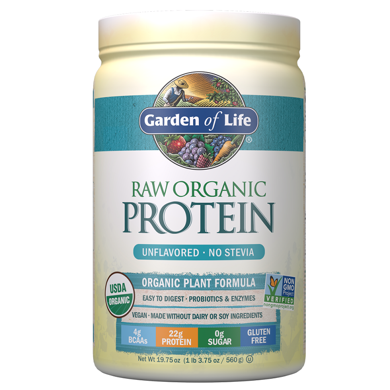 Garden of Life Raw Organic Unflavored Protein Powder at Whole Foods