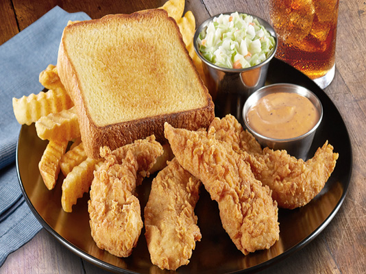 Zaxby's chicken fingers healthy meal