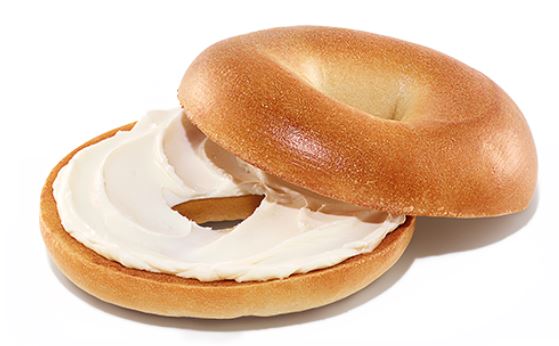 Dunkin' Multigrain Bagel with Cream Cheese